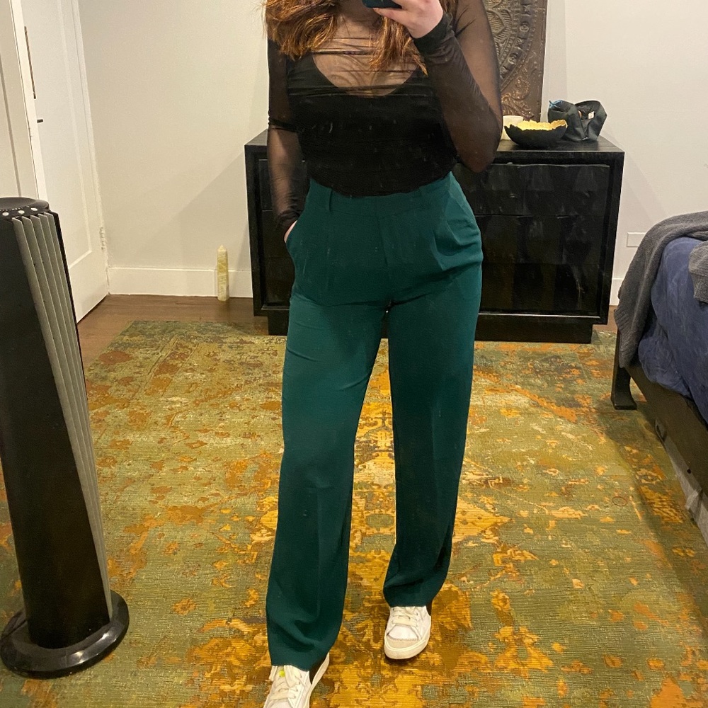 Wilfred Effortless pants aventurine green 6 tall